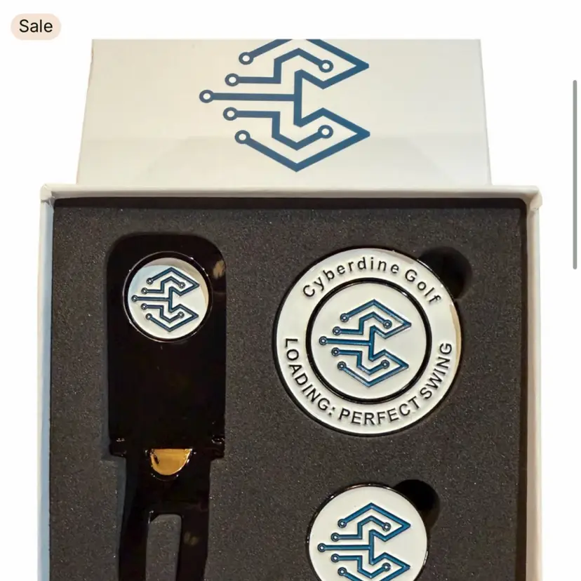 Cyberdine Golf Divot Tool And Ball Marker Set