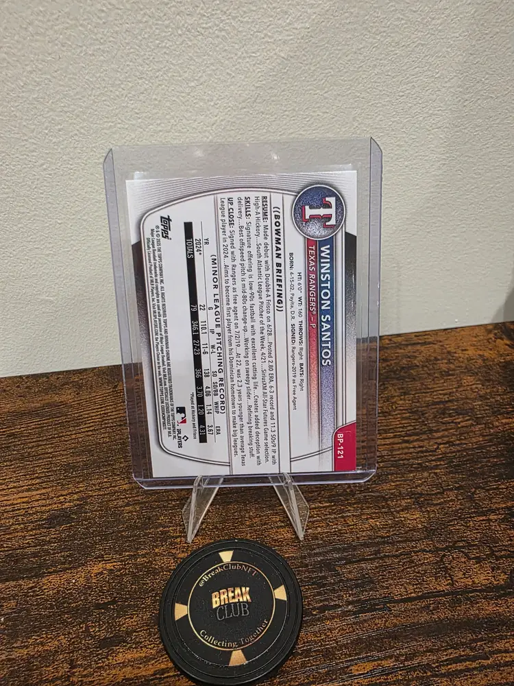 Winston Santos Bowman Chrome 1st Logofractor