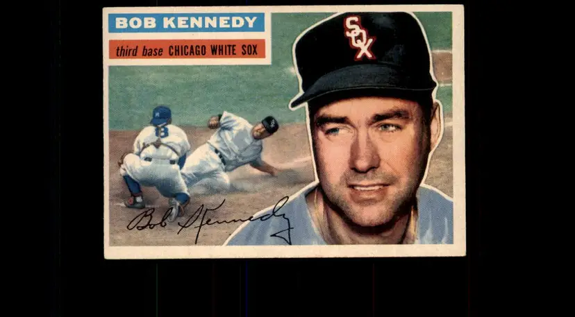 1956 Topps #38b Bob Kennedy - (pk-tl2) - Chicago White Sox