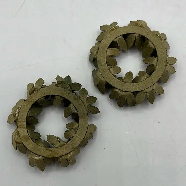 Delicate Little Paper Candle Sleeves Holly