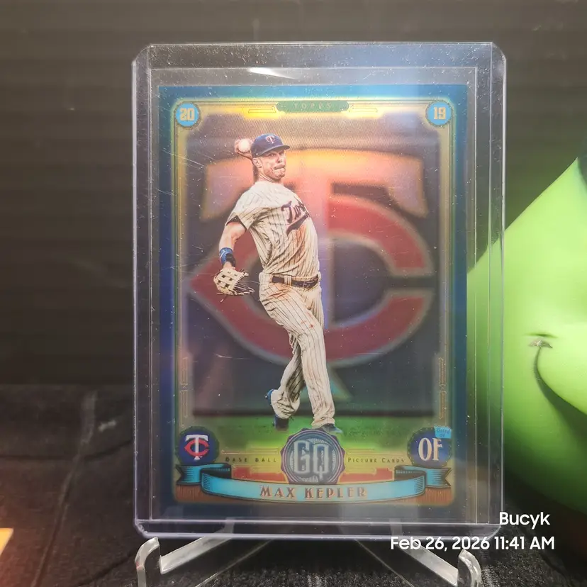 2019 Topps Gypsy Queen Chrome Box Topper Blue - Max Kepler Minnesota Twins 150/150
