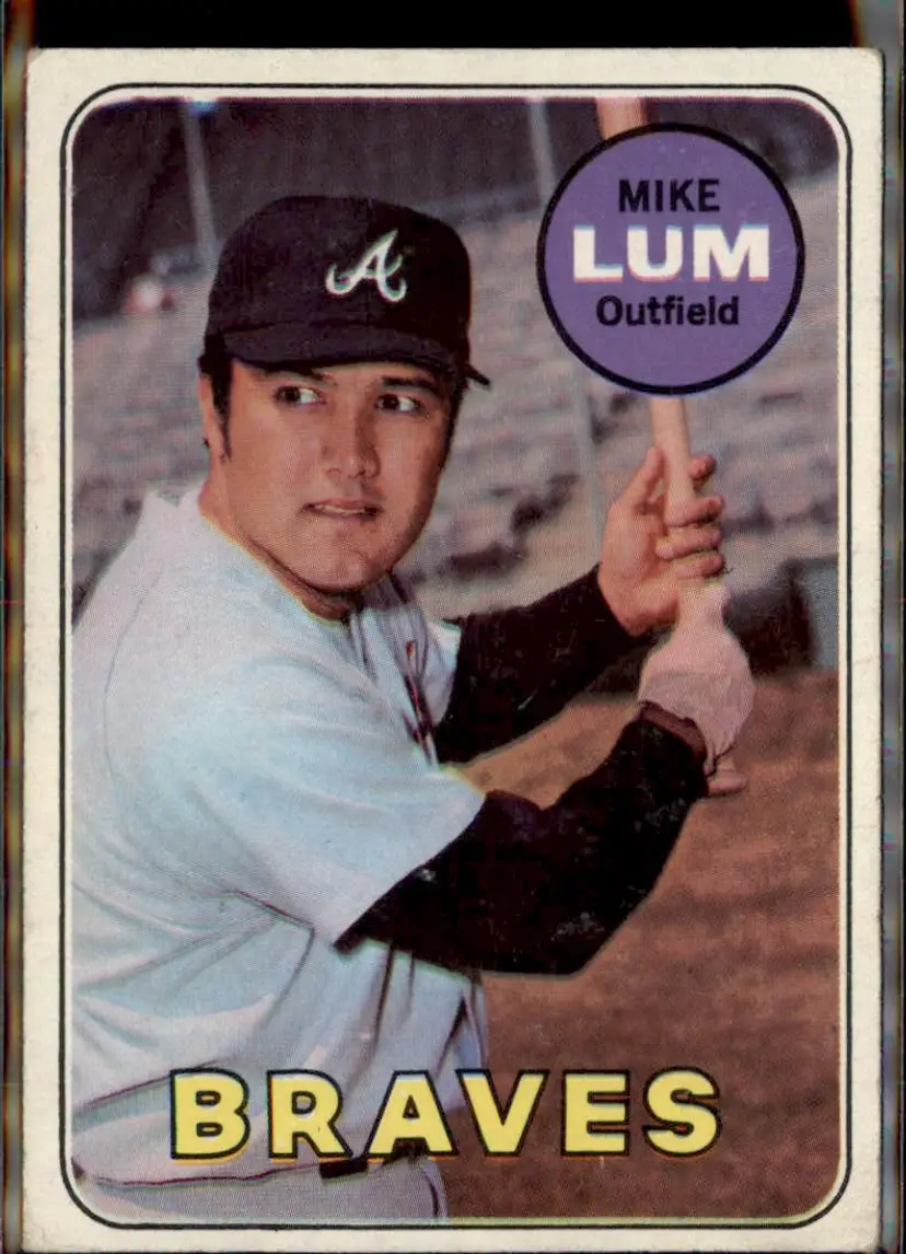 1969 Topps #514 Mike Lum - (pk3) - Atlanta Braves