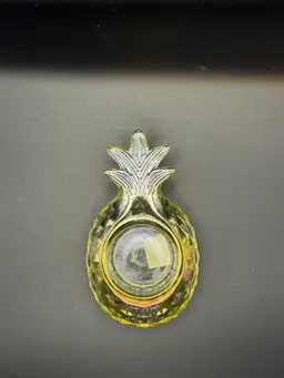Iridescent Yankee Candle Pineapple Shaped Votive Holder