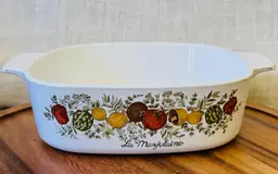 #01 - Vintage Corning Ware Spice Of Life La Marjolaine 2 Quart A-2-B No lid