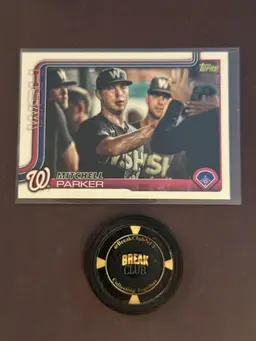 2025 Topps Series 2 Mitch Parker Golden Mirror Variation
Washington Nationals