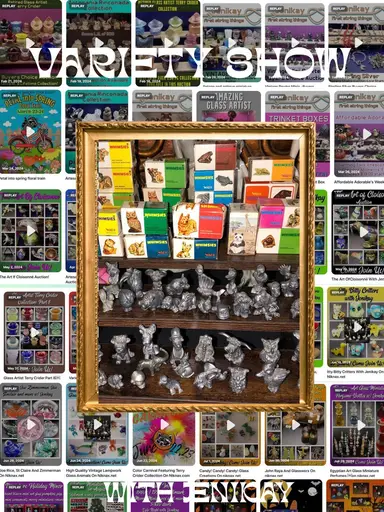 Boxed Wades, Michael Riker Derpy Pewter Animals And More!