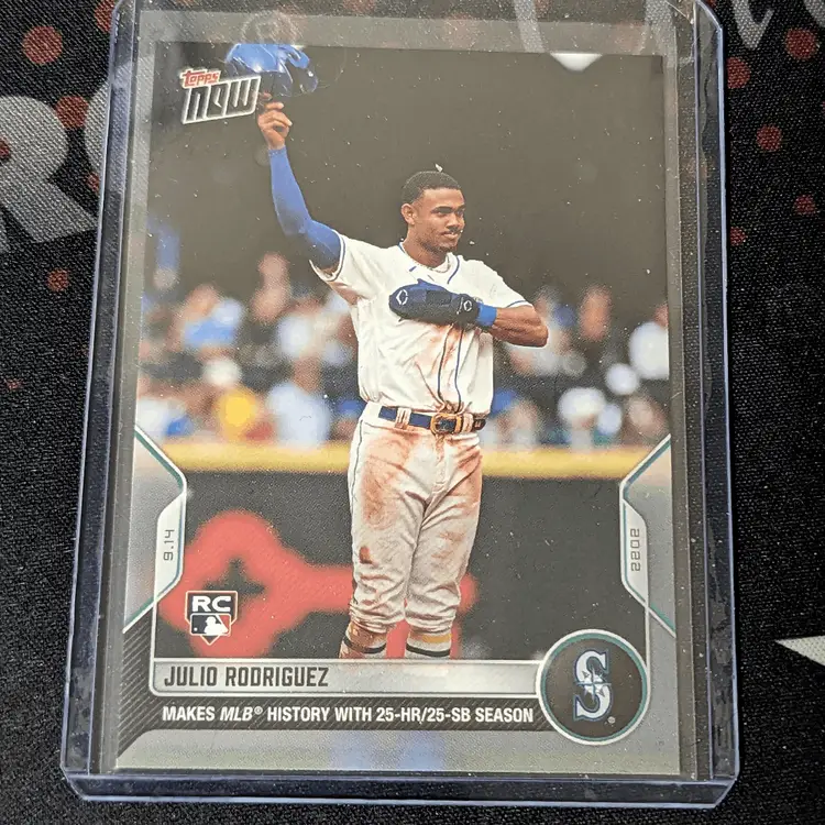 2022 Topps Now #899 Julio Rodriguez Baseball Card - Seattle Mariners c-80