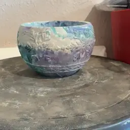 “Frozen” theme cache pot