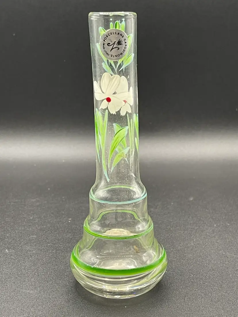 Vintage Hand painted Bud Vase