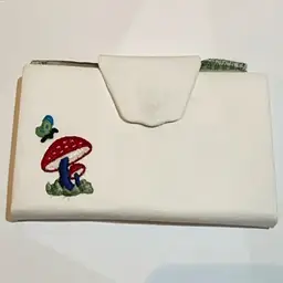Vintage Mushroom Wallet Lady Diplomat By Mascot W Innards