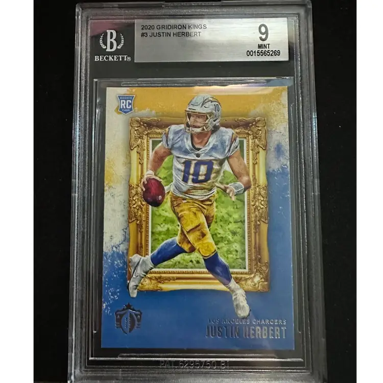 Justin Herbert Rookie BGS 9