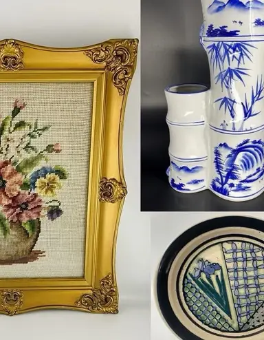 First Live!!! Just Going For It! Lots Of Glass And Pottery Decor! As Well As Jewelry