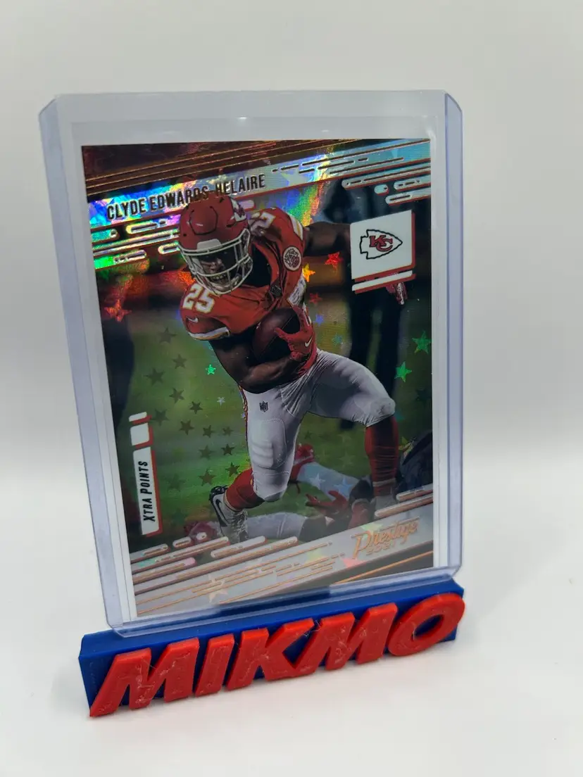 Clyde Edwards-Helaire 2021 Prestige Astral Foil Chiefs