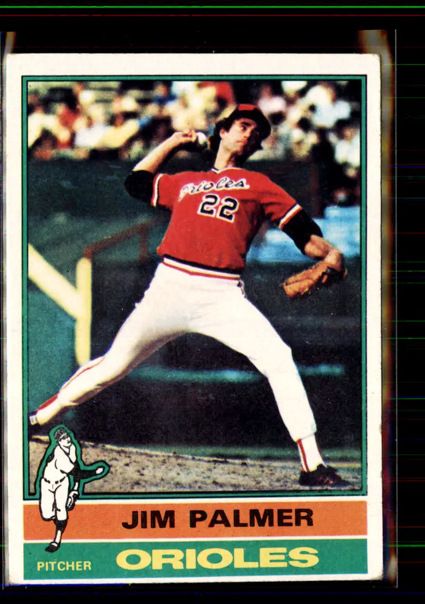 Jim Palmer 1976 Topps #450 - Baltimore Orioles - (151-20)