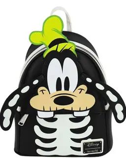 Loungefly Goofy Skeleton Glow-In-The-Dark Cosplay Double Strap Shoulder Bag