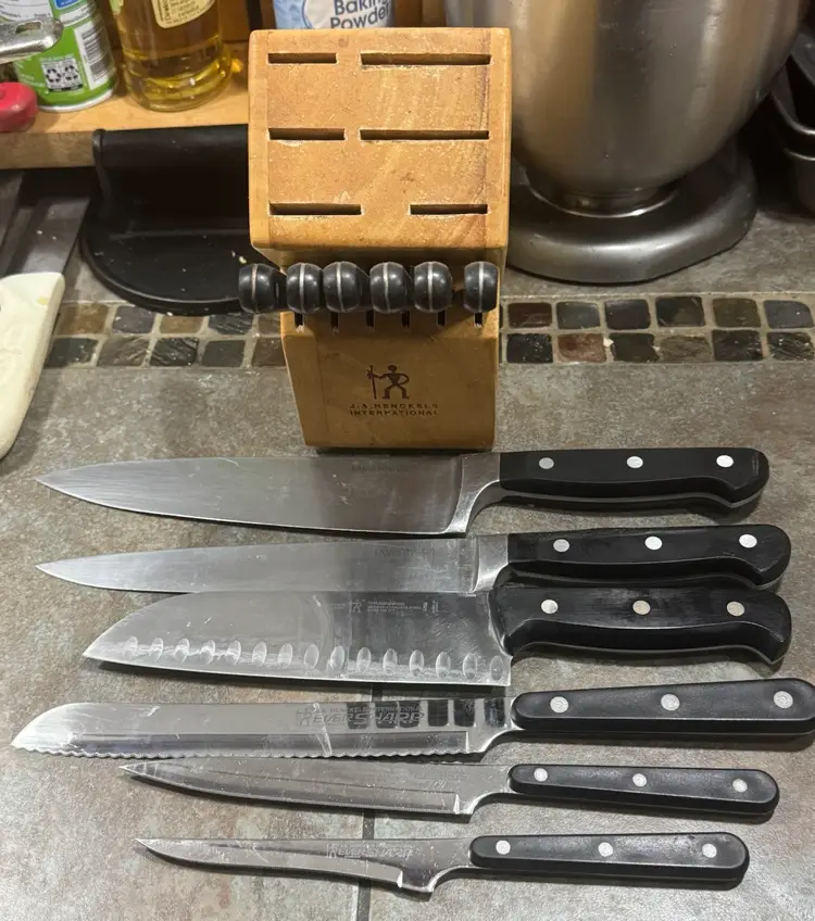 J.A. Henckels 13 Piece Knife Set