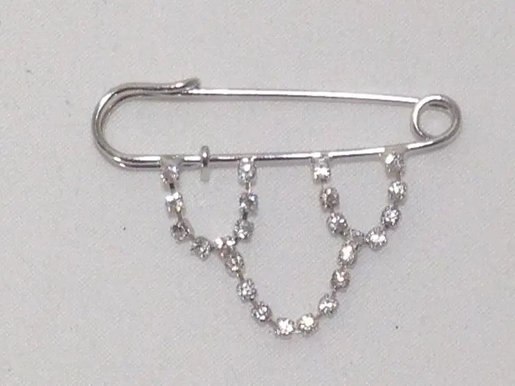 Rhinestone Stock Tie Pin Horse Show Ratcatcher Fox Hunting Eventing Dressage