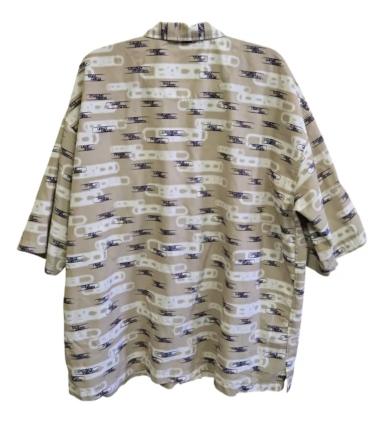 Vintage 90's Men's PACO Jeans Co.Button Down Shirt Hip Hop Size XXL