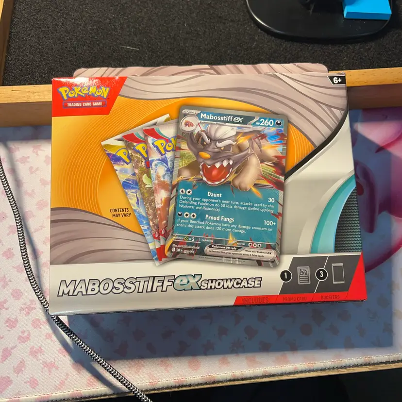 Pokémon TCG: Mabosstiff EX Showcase Box