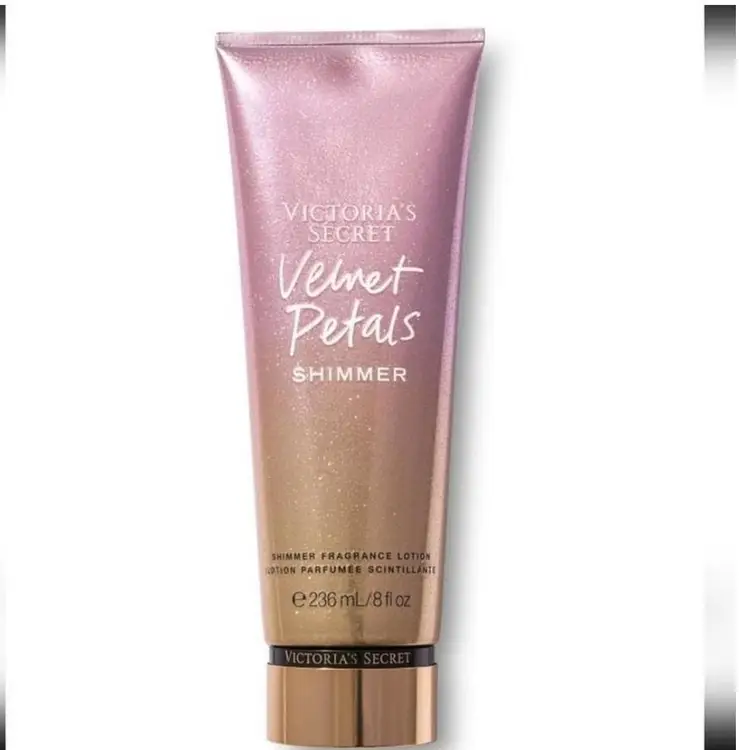🔥Victoria's Secret BODY CARE ✨️Shimmer✨️ Fragrance Lotion Velvet Petal