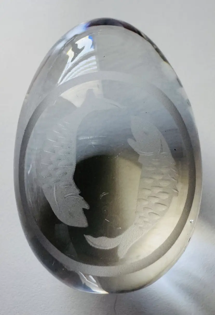 Zodiac Paperweight Made In Portugal - “AQUARIUS”