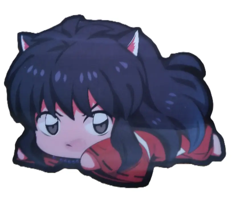 Inuyasha 3D Lenticular 6" Decal Anime Motion Car Sticker Decal