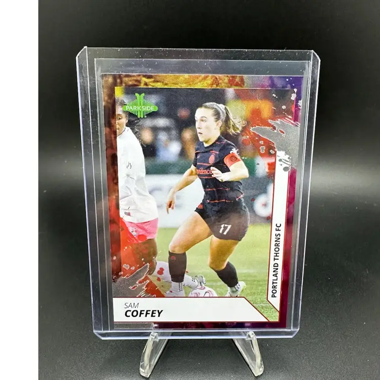 Sam Coffey 2024 Parkside NWSL Vol 1 Shimmer /100 Portland Thorns