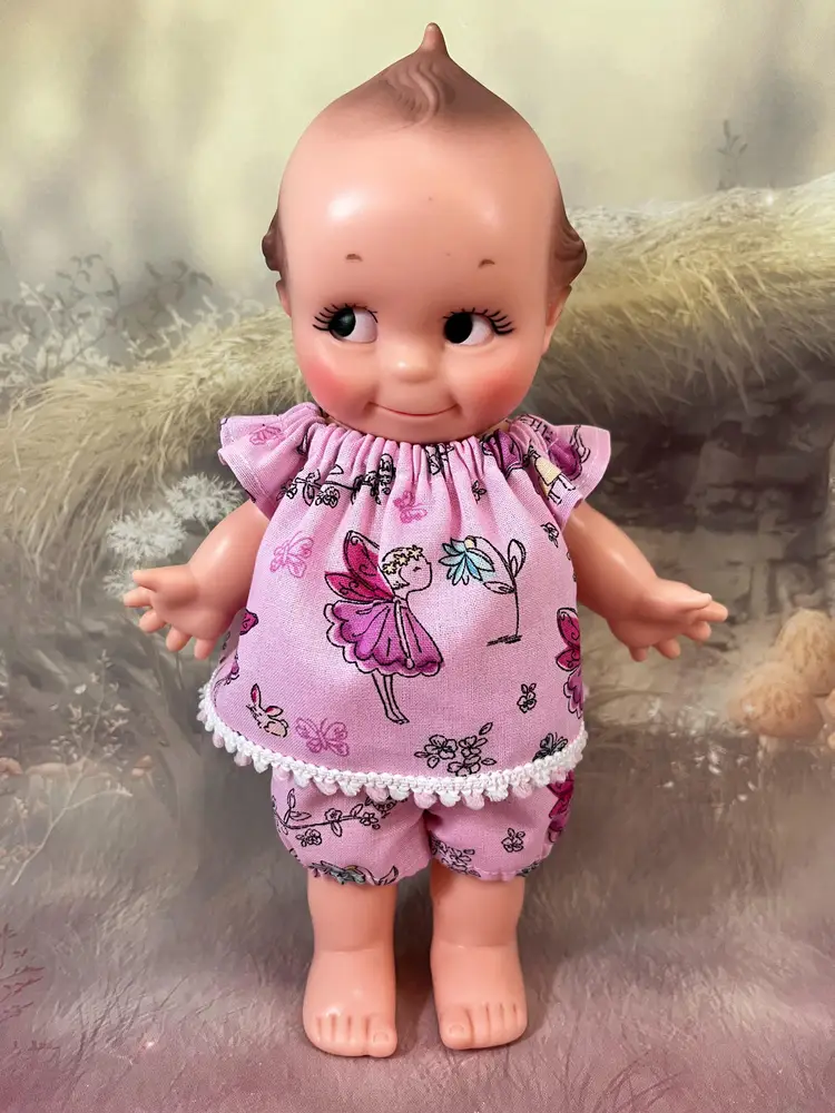 NEW in Package Vintage 1974 10" Cameo Kewpie Charmer with New Dress Set & Shoes