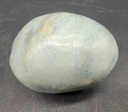 #01 - Ceramic Blue Egg Signed