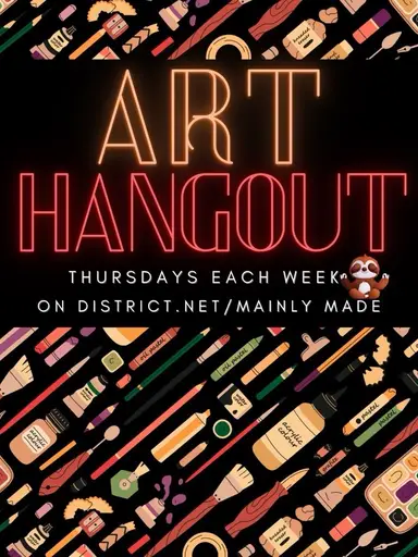 Art Hangout: Let’s Make Something Pretty