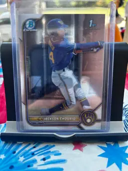 2022 Bowman - Chrome Prospects 1st Jackson Chourio #BCP-79