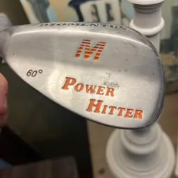 #03 Momentus Golf Power Hitter 60* Lob Wedge Swing Trainer Training Aid Weighted LH
