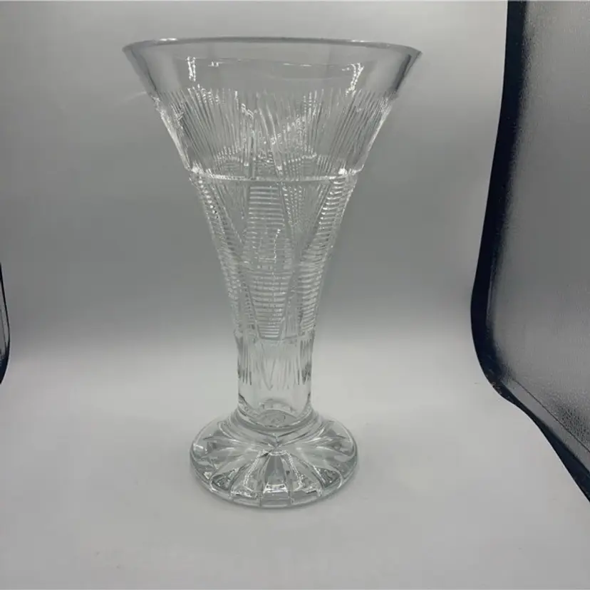 26 WATERFORD CRYSTAL JIM O'LEARY DESIGN 14" 2000 VASE LTD 39/100 Very Rare