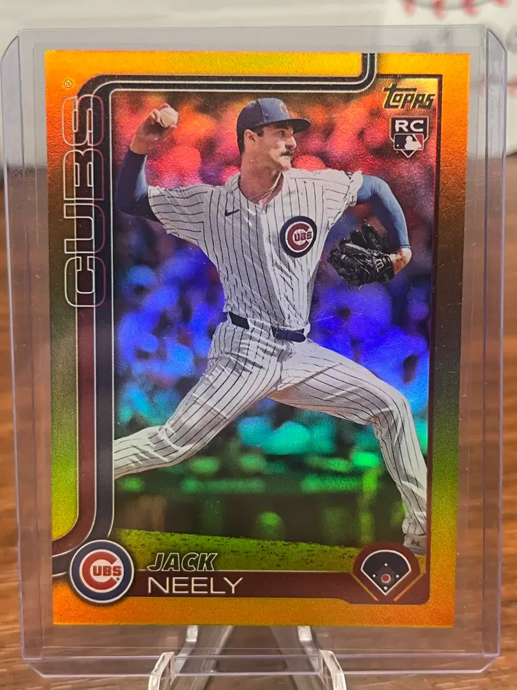 Jack Neely - 2025 Topps Series 2 Gold 46/50 - Chicago Cubs