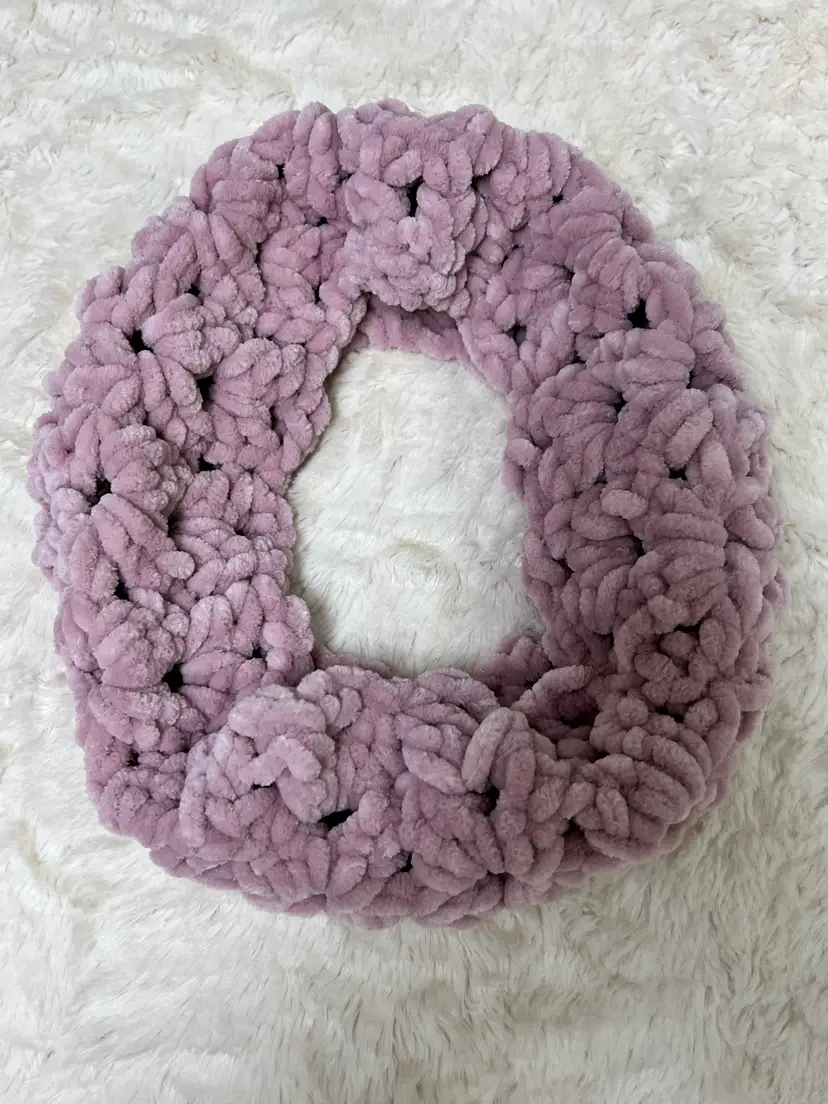 Girls hand crocheted Cowl