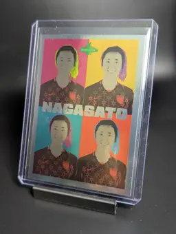 2023 Parkside NWSL Vol 2 Yuki Nagasato Pop Art Chicago Red Stars