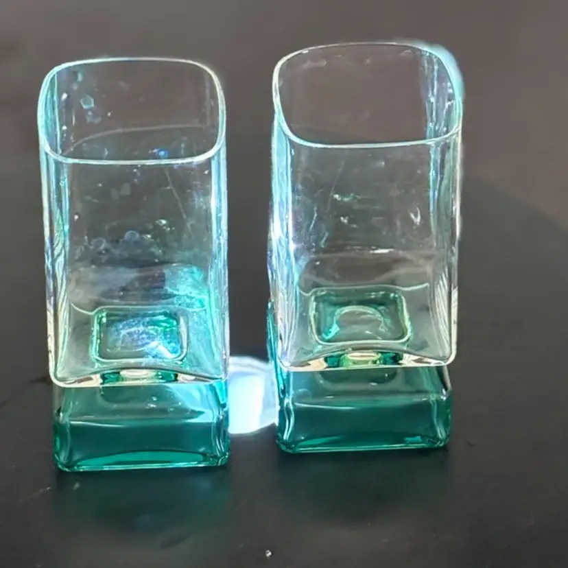 Set of 2 Luigi Bormioli Light and Music Shot Glasses