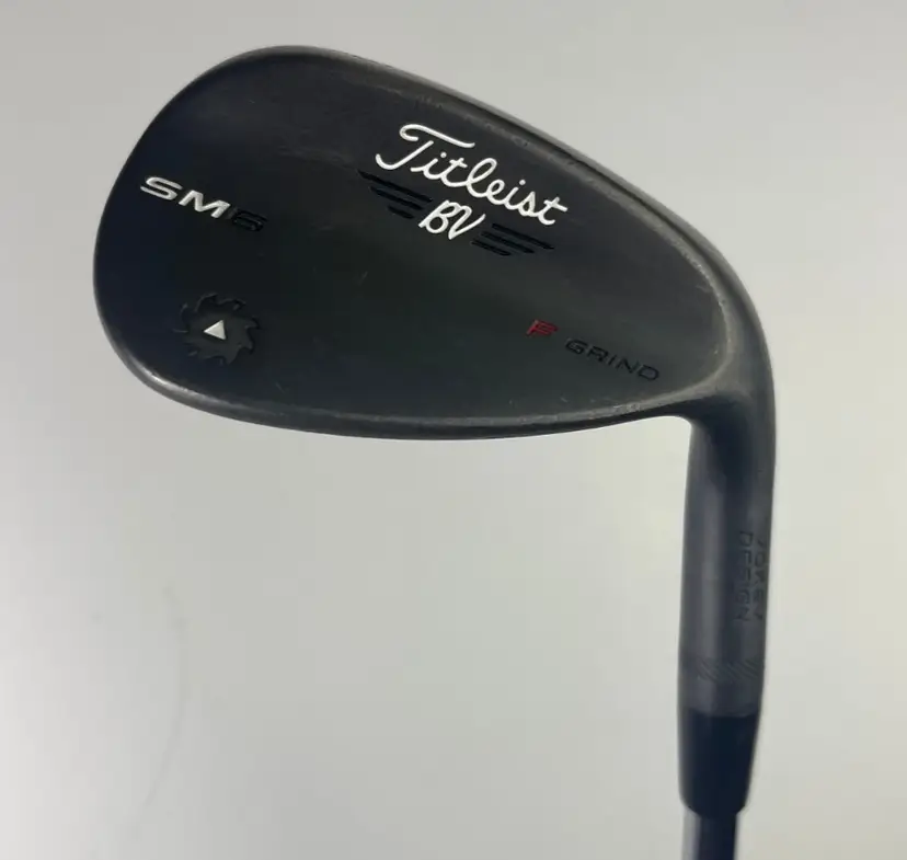 Titleist Vokey SM6 Jet Black 56/14 - SM6 Steel Wedge Flex - Good