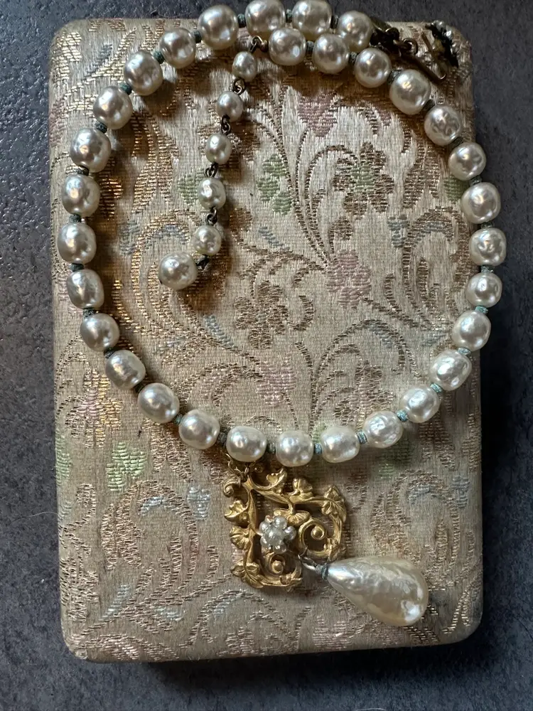 Miriam Haskell Pearl Necklace