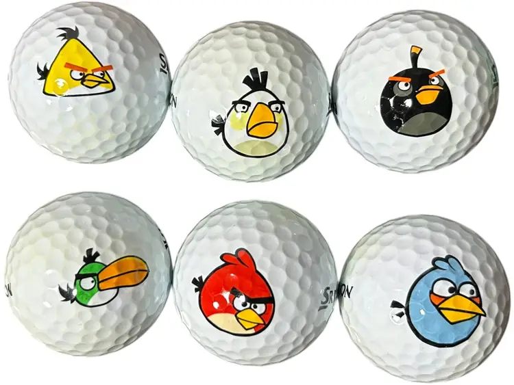 Srixon Angry Birds Golf Balls  2009-2011 NEW (6 Pack)
