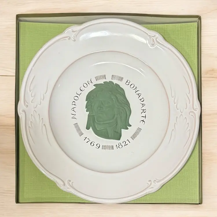 Pierre Motton Paris Commemorative Napoleon Bonaparte Plate