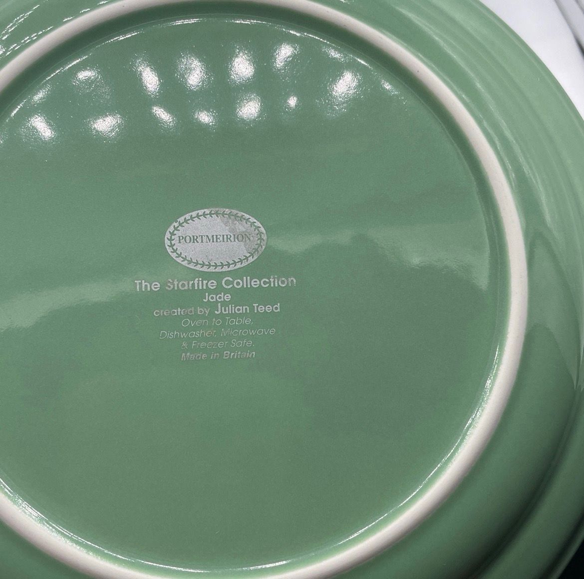 匿名配送】ポートメリオンスターファイアコレクションジェイド 皿