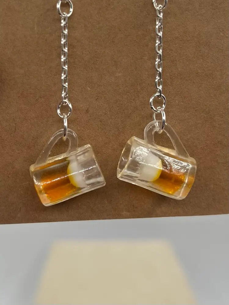 Earrings Designed By Me! 🍻☘️