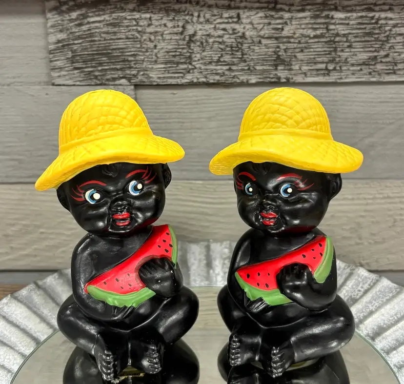 1940-1950’s Black Americana Salt & Pepper Shakers