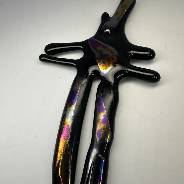 Dichroic Glass Cross Wall Hanging