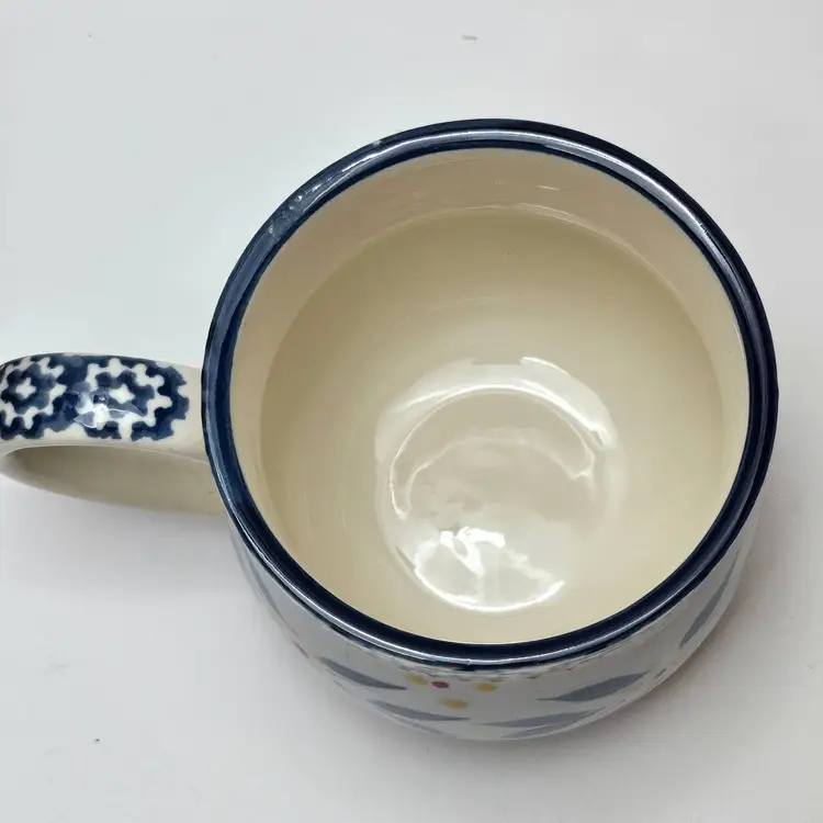 Temptations By Tara Old World Blue Mug Coffee Cup 12 Oz. Single Replacement