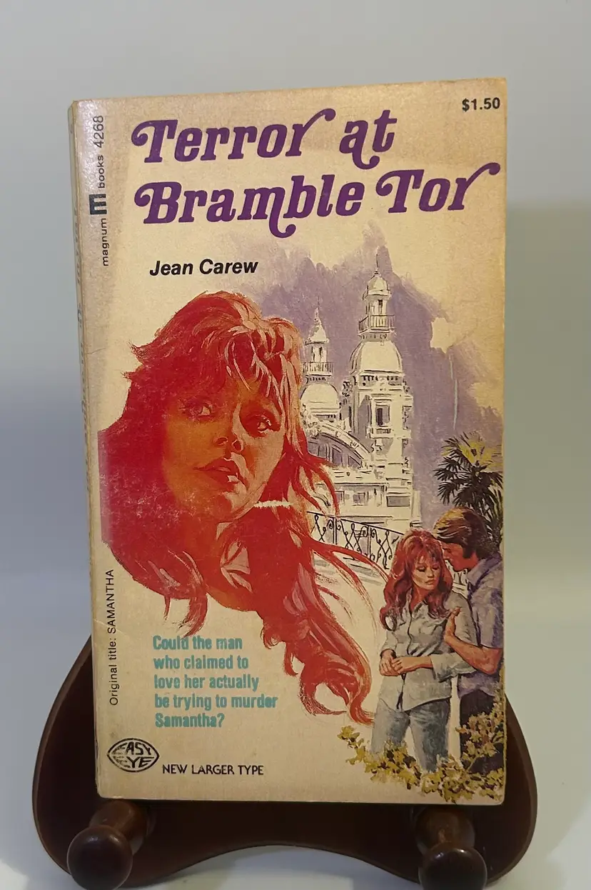 Vintage 'Terror at Bramble Tor' by Jean Carew 1966 Paperback Prestige Books