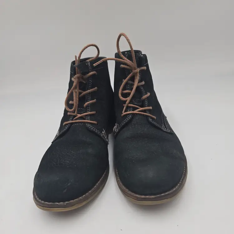 Josef Seibel Sienna 03 Nubuck Leather Ocean Casual Ankle Boots Women's Sz 38 7.5