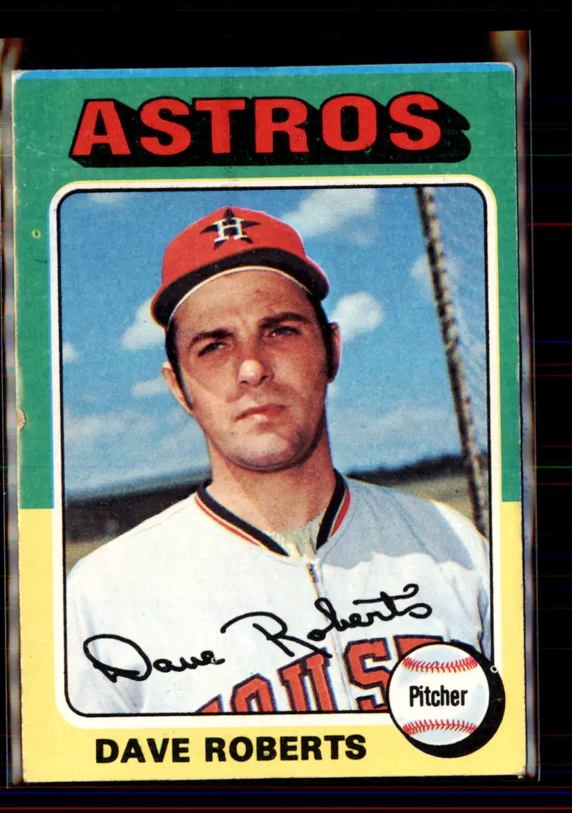 Dave Roberts 1975 Topps #301 - Houston Astros - (pk4-205)