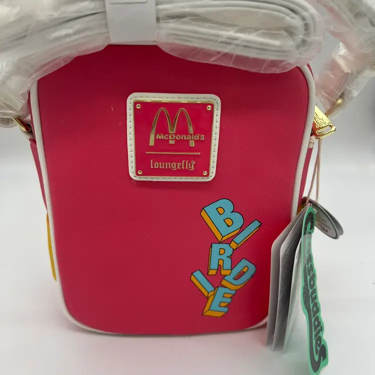 Loungefly McDonalds Birdie the Early Bird Crossbuddies Crossbody Bag - NWT